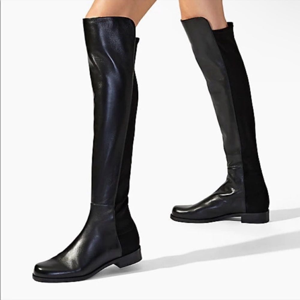 Stuart Weitzman/Dust Bag icon 5050 Collection over the knee boots. 7.5 NEW $795